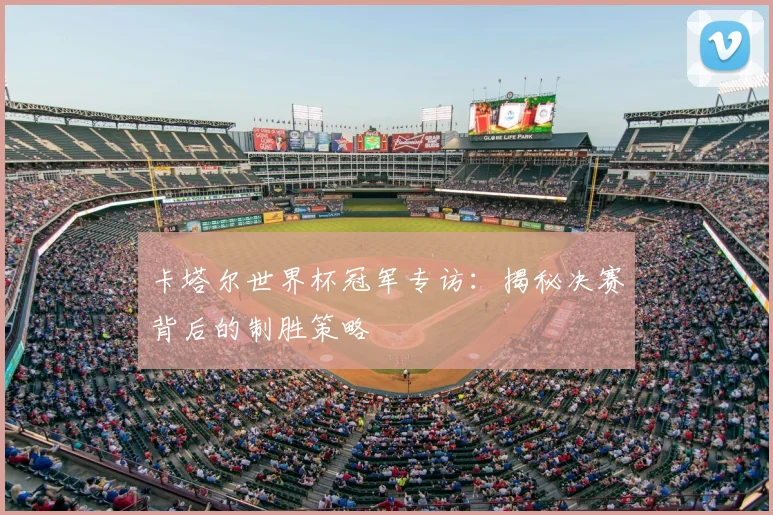 卡塔尔世界杯冠军专访:揭秘决赛背后的制胜策略