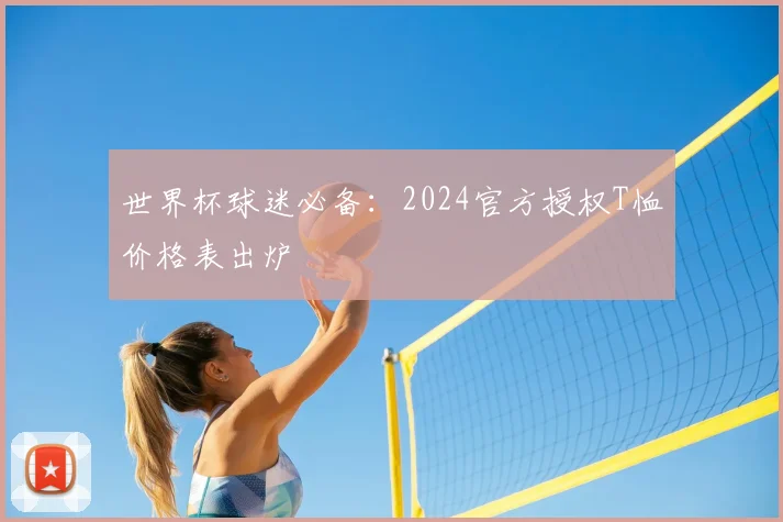 世界杯球迷必备:2024官方授权T恤价格表出炉